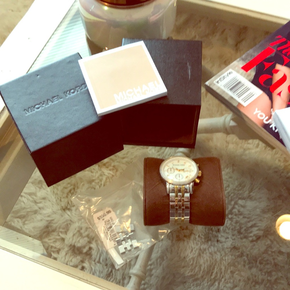 Women's Michael Kors Watch - Two Tone - Like New